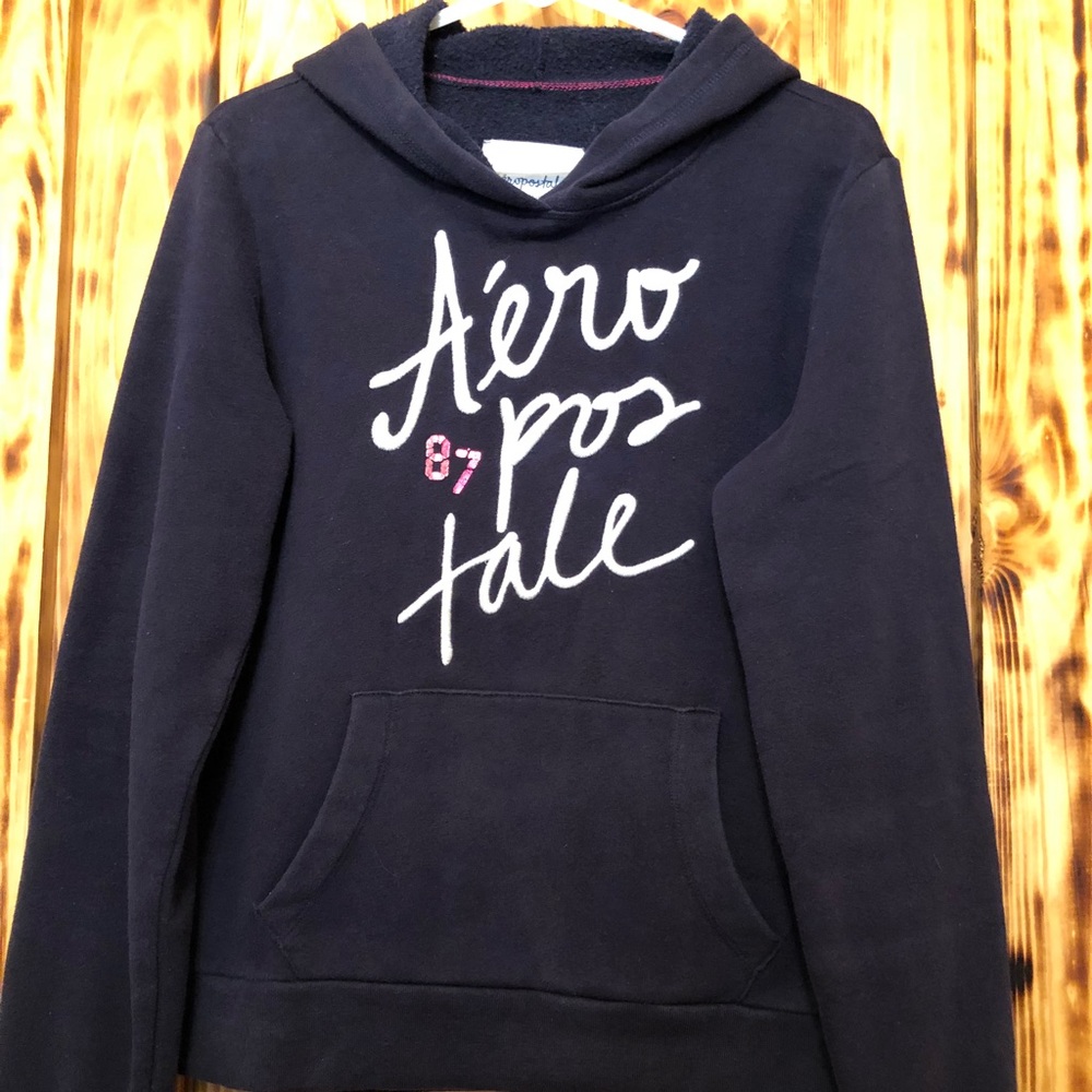 Women’s Navy Aeropostale Hoodie Size M